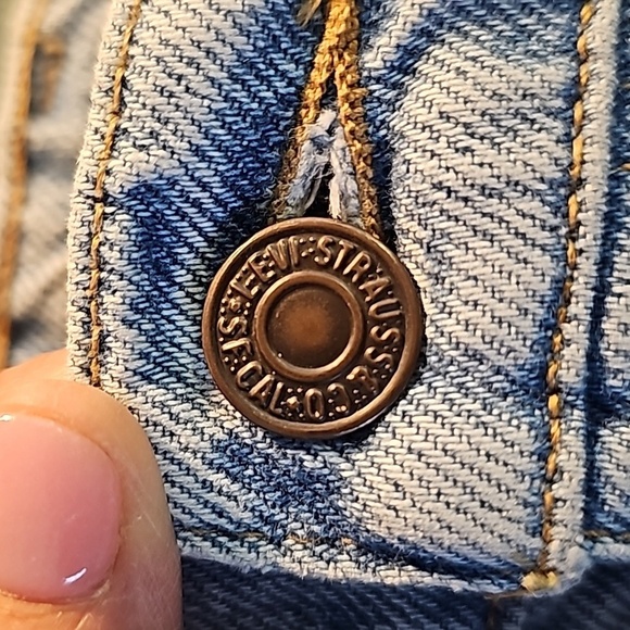 Levi's Strauss mens blue jeans 505 34/30. Work pants. - Picture 6 of 8